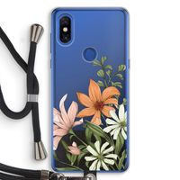 Floral bouquet: Xiaomi Mi Mix 3 Transparant Hoesje met koord