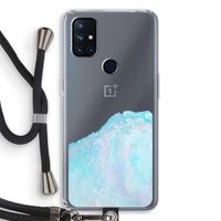 Fantasie pastel: OnePlus Nord N10 5G Transparant Hoesje met koord Fantasie pastel: OnePlus Nord N10 5G Transparant Hoesje met koord