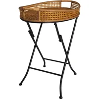 Bijzettafel levi naturel l55b38h62cm