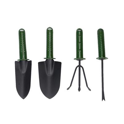 Tuin tuingereedschap Tools tuinieren schop vork Rake Plastic handvat vier Sets tuinieren Plant Tools Set