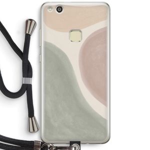 Geo #6: Huawei Ascend P10 Lite Transparant Hoesje met koord