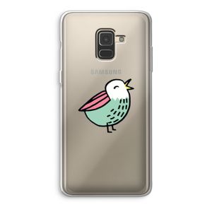 Birdy: Samsung Galaxy A8 (2018) Transparant Hoesje
