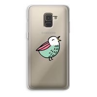Birdy: Samsung Galaxy A8 (2018) Transparant Hoesje