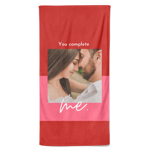 Valentijn handdoek You complete me - Pillow Buddies