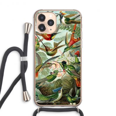Haeckel Trochilidae: iPhone 11 Pro Max Transparant Hoesje met koord