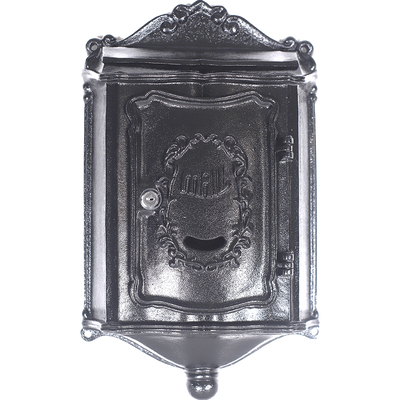 Postguard - nostalgische brievenbus zwart