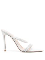 Gianvito Rossi mules Cannes 105 mm - Blanc