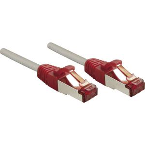 LINDY 47841 RJ45 Netwerkkabel, patchkabel CAT 6 S/FTP 7.50 m Grijs Snagless 1 stuk(s)