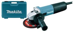 Makita 9558HNRGK 230 V Haakse slijper 125 mm in koffer