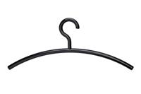 Kledinghanger maul acryl 460x190mm zwart 5 stuks