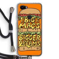 Big Macs Bigger Dreams: Pixel 3a Transparant Hoesje met koord