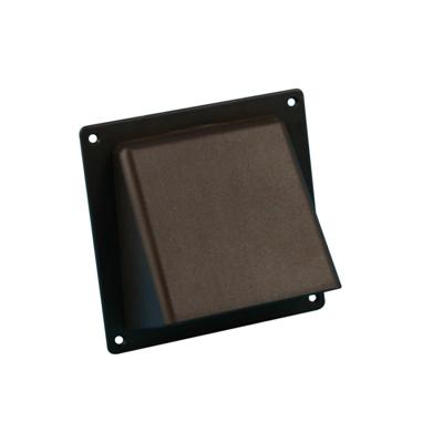 Kaprooster met klep - aanlsuiting Ø 150 mm - bruin
