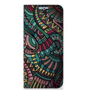 Xiaomi Redmi Note 11/11S Hoesje met Magneet Aztec