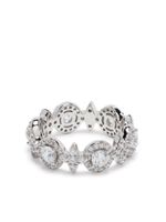 APM Monaco bague Météorites & Circles sertie de zircons - Argent
