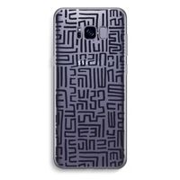 Moroccan Print: Samsung Galaxy S8 Plus Transparant Hoesje