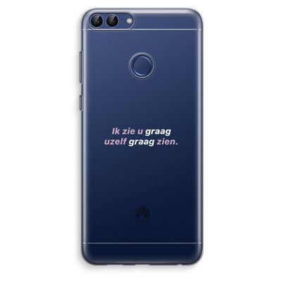 uzelf graag zien: Huawei P Smart (2018) Transparant Hoesje