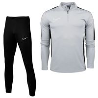 Nike Dri-FIT Academy 23 Trainingspak Grijs Zwart Wit - thumbnail