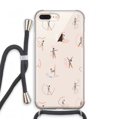 Dancing #3: iPhone 8 Plus Transparant Hoesje met koord