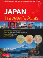 Wegenatlas Japan Traveler's Atlas | Tuttle Publishing - thumbnail