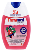 Theramed 2in1 Junior Tandpasta + Mondwater Aardbei