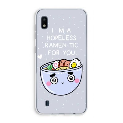 I'm A Hopeless Ramen-Tic For You: Samsung Galaxy A10 Transparant Hoesje