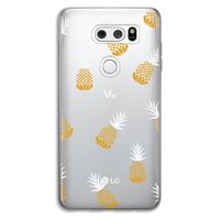Ananasjes: LG V30 Transparant Hoesje
