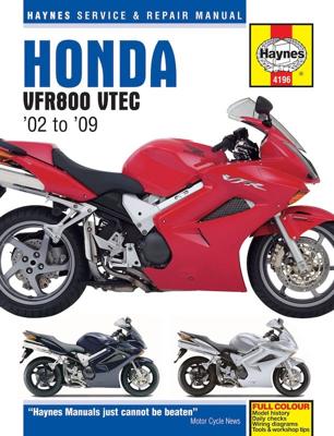 Honda VFR 800 V-Tec V-Fours (02 - 09) 4196