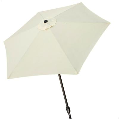 Parasol Aktive 270 x 235,5 x 270 cm Ø 270 cm Staal Aluminium Crème