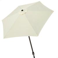 Parasol Aktive 270 x 235,5 x 270 cm Ø 270 cm Staal Aluminium Crème
