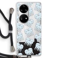 Octopussen: Huawei P50 Pro Transparant Hoesje met koord