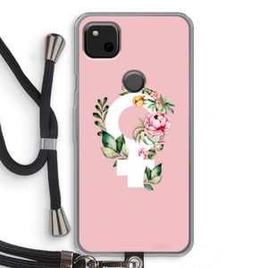 Venus: Pixel 4a Transparant Hoesje met koord