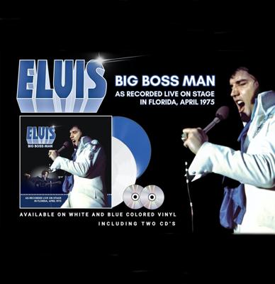 Elvis Presley - Big Boss Man - Florida, April 1975 (Wit Vinyl) 2- plus 2 Bonus CD's (LP)