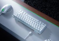 Razer Huntsman Mini toetsenbord Gamen USB QWERTY US International Wit - thumbnail