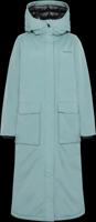 Didriksons Leya Long Parka Jas Dames Factory Blue 40