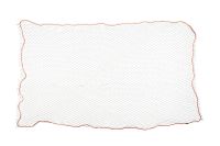 Jumbo elastisch aanhangernet 195 x 140 cm nylon zwart/oranje - thumbnail