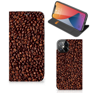 iPhone 12 Pro Max Flip Style Cover Koffiebonen