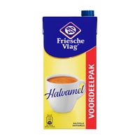 Koffiemelk Friesche vlag halvamel 930ml - thumbnail