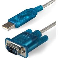 StarTech.com 90cm USB naar RS232 DB9 Seriële Verloopkabel M/M