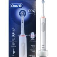 Oral-B 3000 White JAS22 Elektrische tandenborstel Roterend / oscillerend / pulserend Wit