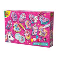 SES unicorn gieten en schilderen baby unicorns - thumbnail
