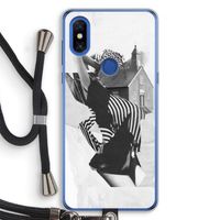 House: Xiaomi Mi Mix 3 Transparant Hoesje met koord