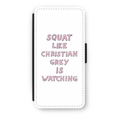 Christian Grey: iPhone SE 2020 Flip Hoesje