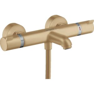 Hansgrohe Ecostat Comfort badkraan thermostatisch met omstel met koppelingen brushed bronze 13114140