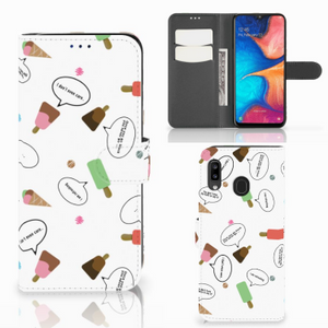 Samsung Galaxy A30 Book Cover IJsjes