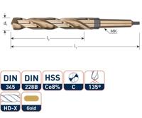 Rotec Mc boor din345 16.0mm cobalt