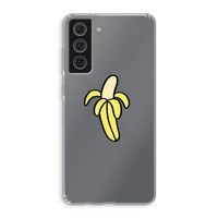 Banana: Samsung Galaxy S21 FE Transparant Hoesje