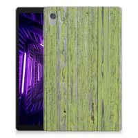 Lenovo Tab M10 HD (2de generatie) Silicone Tablet Hoes Green Wood - thumbnail