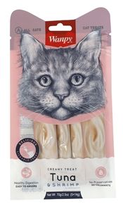 Wanpy Creamy lickable treats tuna / shrimp