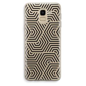 Magic pattern: Samsung Galaxy J6 (2018) Transparant Hoesje