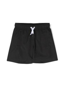 Givenchy Kids short de bain à logo - Noir